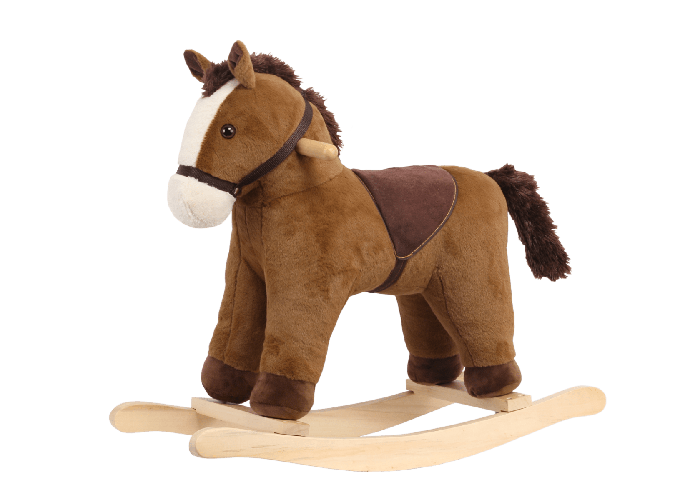 Cavalo de Baloiço BergHOFF (Pequeno) - Castanho