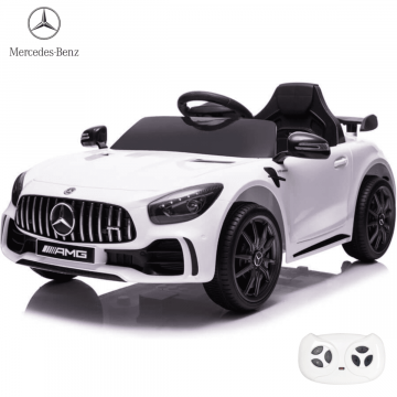 Carro Elétrico para Crianças Mercedes Gt-R AMG - Branco