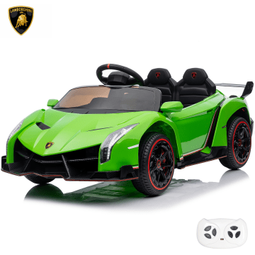 Lamborghini Veneno carro elétrico infantil verde