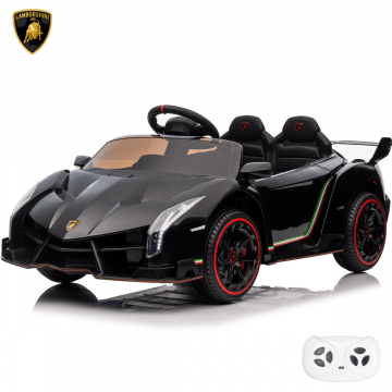 Lamborghini Veneno carro infantil elétrico preto