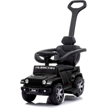 Carro Para Niños com Guiador Jeep Wrangler - Preto