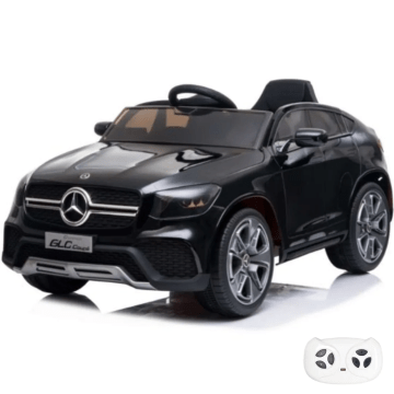 Mercedes elétrico infantil carro GLC cupê preto