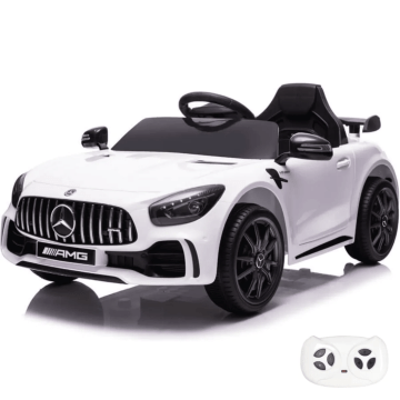 Carro Elétrico para Crianças Mercedes Gt-R AMG - Branco