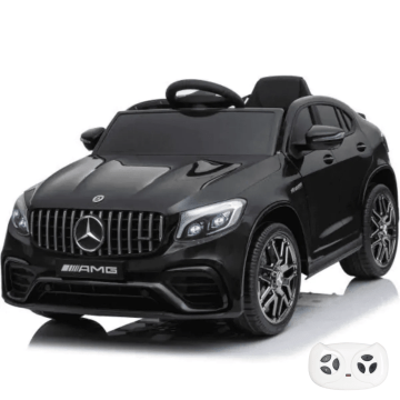 Carro infantil elétrico Mercedes GLC63s preto