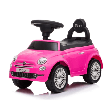 Fiat 500 passeio em rosa