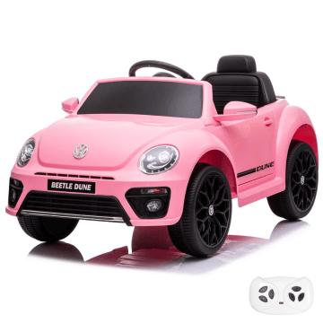 Volkswagen escaravelho infantil carro cor-de-rosa pequeno