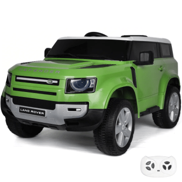 Landrover Defender carro elétrico infantil verde