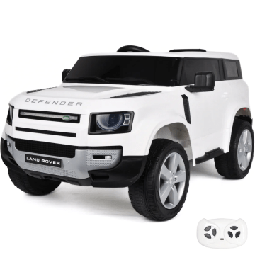 Landrover Defender carro elétrico infantil branco