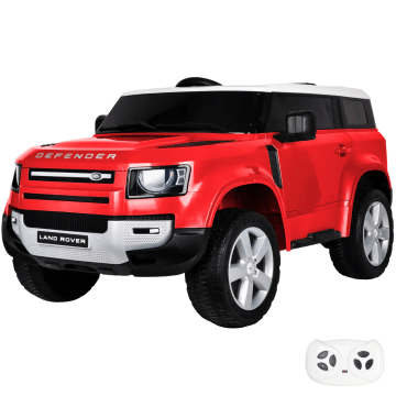 Landrover Defender carro elétrico infantil vermelho