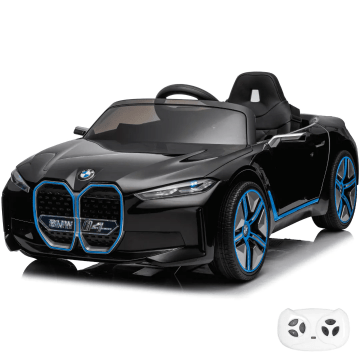 BMW i4 Carro Elétrico para Crianças 12V com Controlo Remoto - Preto