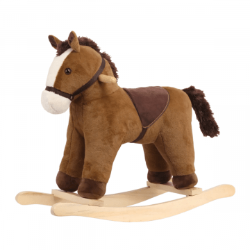 Cavalo de Baloiço BergHOFF (Pequeno) - Castanho