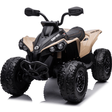 Quadriciclo Infantil Elétrico Can-Am Renegade 4x4 - Cáqui