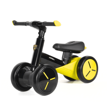 Bicicleta de Equilíbrio Lamborghini Mini para Crianças - Amarelo