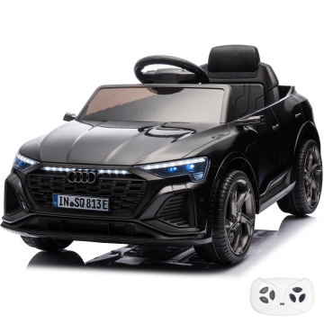 Carro Audi SQ8 e-Tron Elétrico para Crianças 12V - Preto