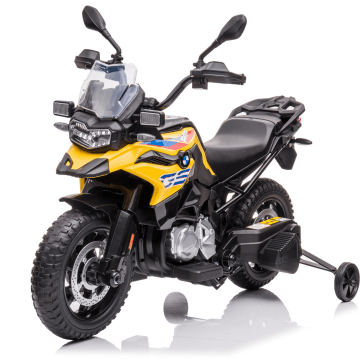 Moto Elétrico para Crianças BMW F850 GS 12V - Amarelo