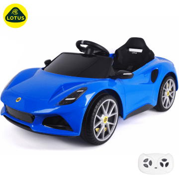Carro infantil elétrico Lotus Emira 12 volts com controle remoto - azul